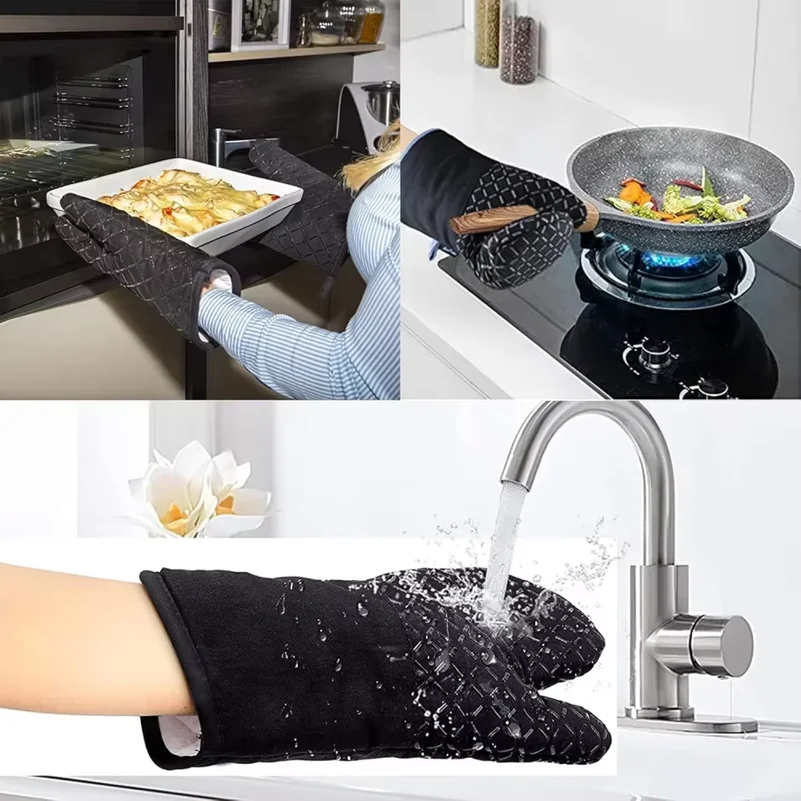 Magnetron katoenen ovenwanten, - Kitchen Baking Gloves recensie en prijs