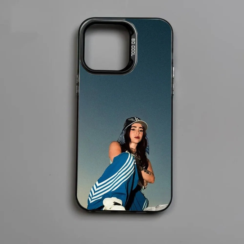 Singer N-Nicki N-Nicole Phone Case For iPhone16,15,14,13,12,11,Mini,Pro,MAX Color Silver Shell Matte Shockproof Back Cover