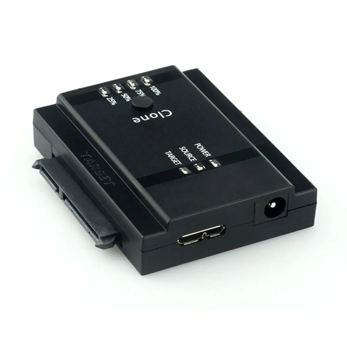 

Цифровой USB3.0-клонер для дисков 2.5/3.5 дюйма с функцией автономного клонирования, подключением двух дисков, копированием через последовательный порт, для жестких дисков и накопителей.