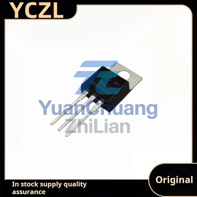 10PCS new original genuine MC7812CT/MC7812CTG three-terminal voltage regulator TO-220