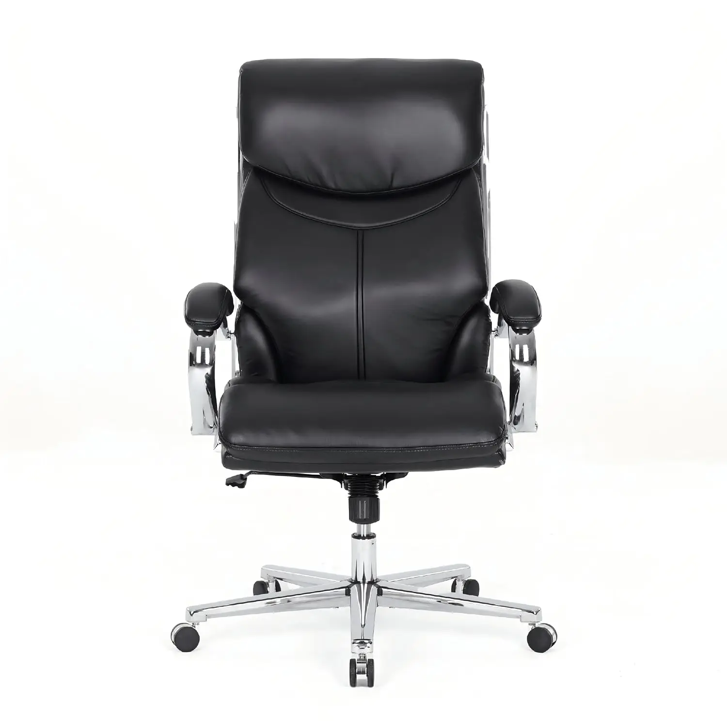 High Back Executive Office Chair PU Leather Desk Chair Thick Padded Seat Quiet Casters Adjustable Tilt Home Office, Customized