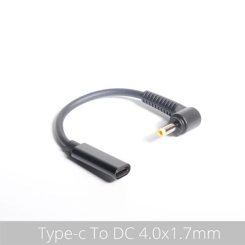 USB 3.1 Tipo C USB C Caricatore per laptop Convertitore adattatore di alimentazione USB Tipo C Femmina a 4.0*1.35 5.5*1.7 4.5*3.0 4.0*1.7mm Spina CC Jack