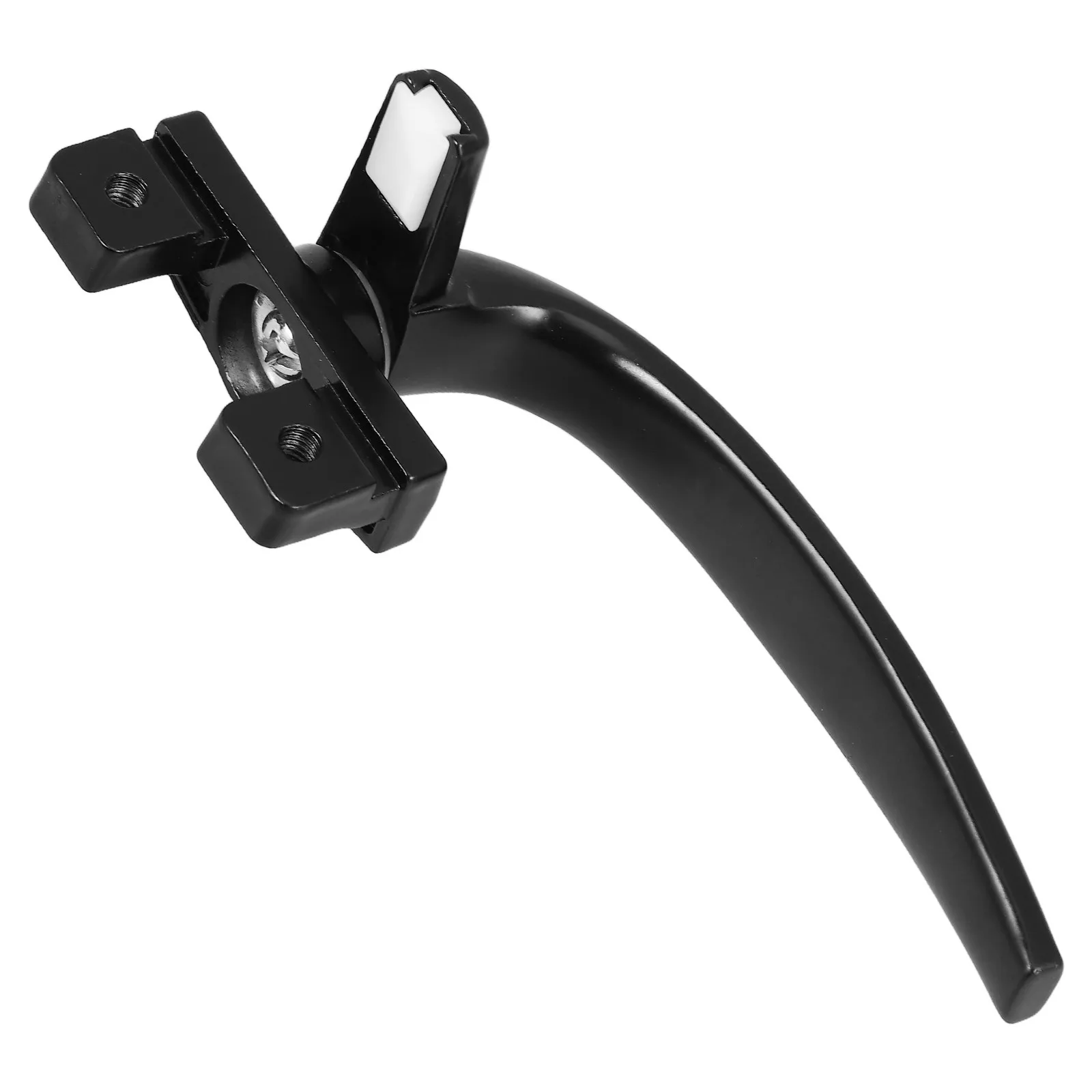 Aluminum Alloy Window Handle Right Side Exterior Casement Sliding Door Pull Handle Sturdy Lightweight Metal Window Hardware