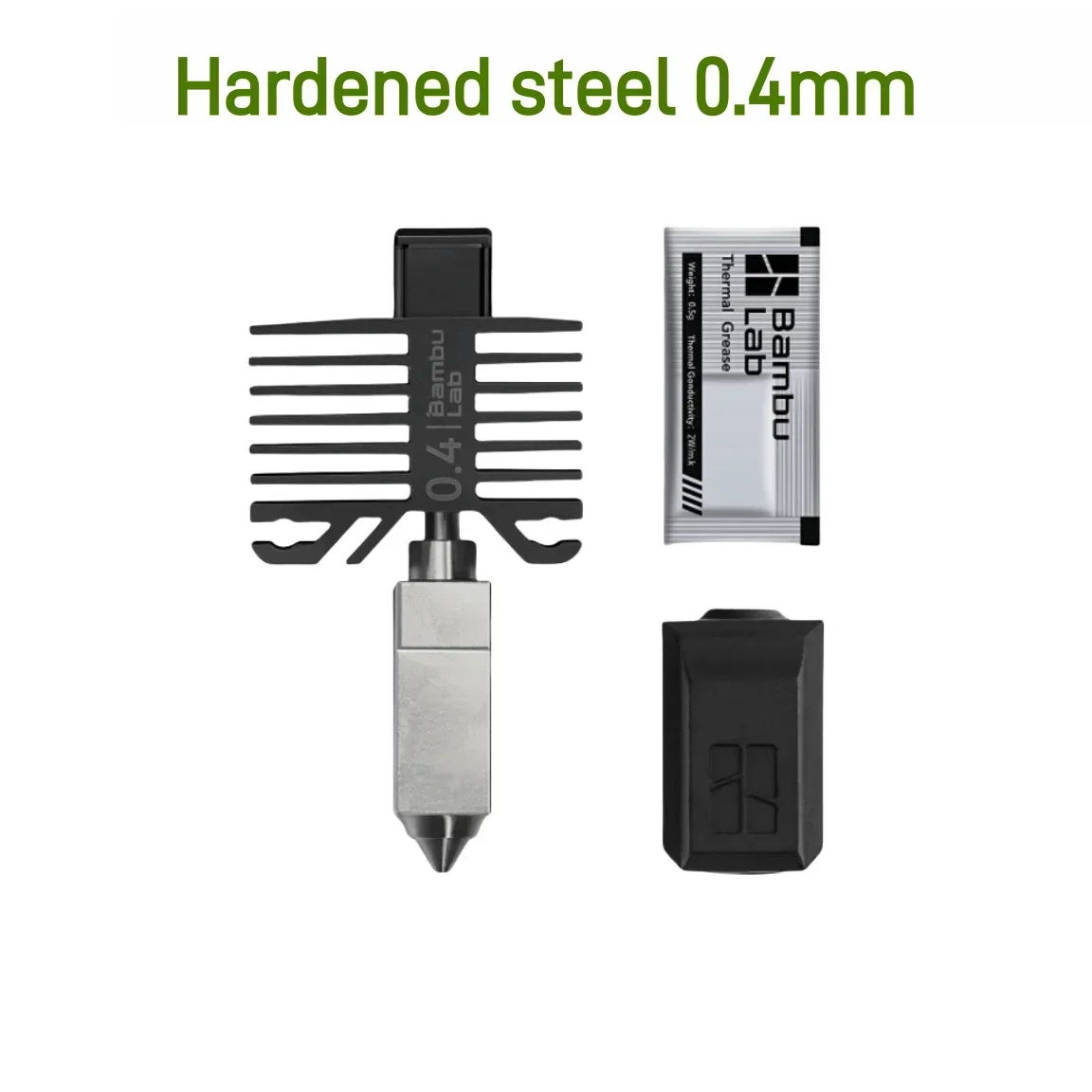 Bambu Lab X1 X1C P1P P1S 하드 스틸 노즐 용 기존 핫 엔드 X1 P1 냉각 팬용 대나무 Bambulabs 콤보 서미스터