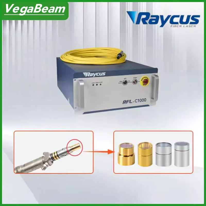 Reci MAX Raycus Fiber Optic Crystal Schutzkappe IPG BWT QBH Schutzkappe JPT GW Laser Glasfaser Quellschutz Windows