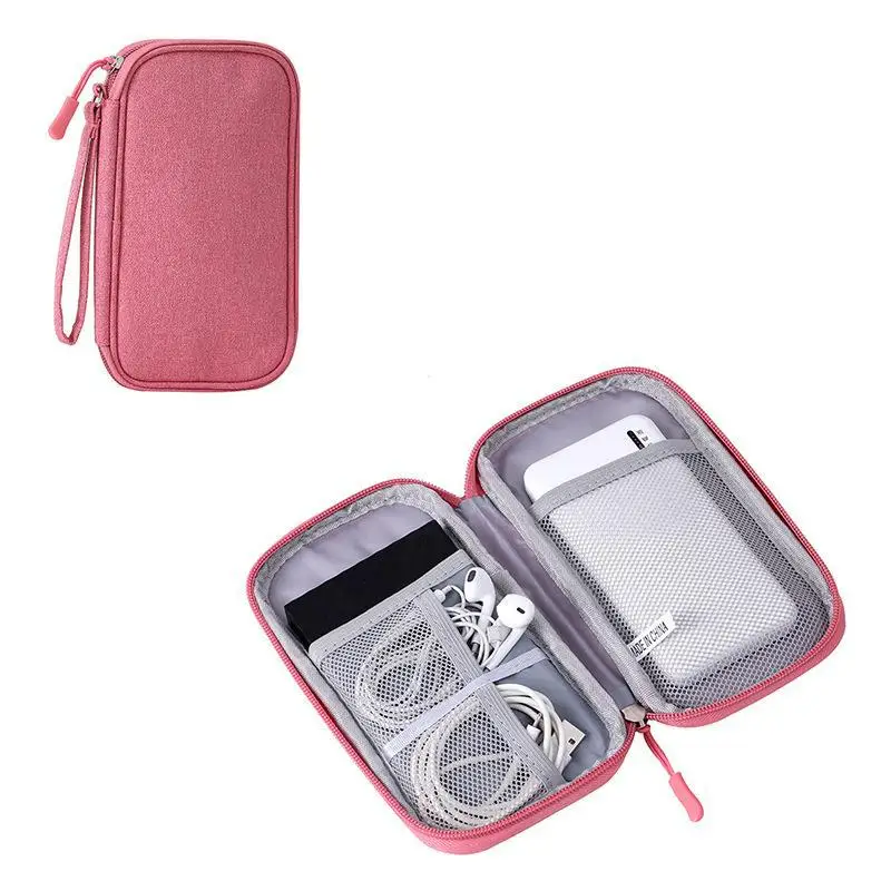 

Electronics Organizer Bag Waterproof Carrying Pouch Travel Bag Universal Cable Organizer Electronics Storage Bag Accessories