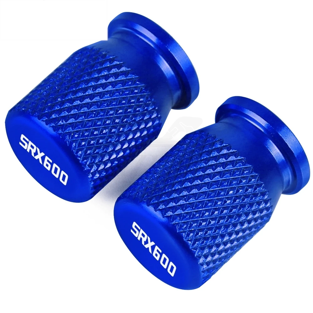 لياماها SRX600 SRX 600 1986 1987 1988 1989 2 قطعة اكسسوارات الدراجات النارية صمام الإطارات منفذ الهواء الجذعية غطاء قبعات CNC الألومنيوم