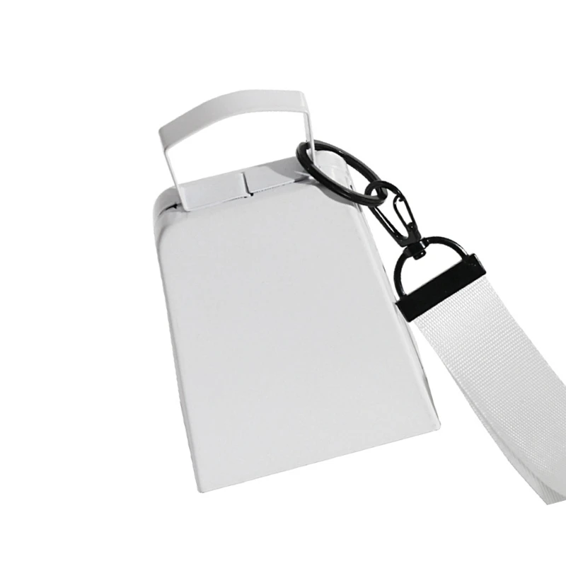 Fotografia 4: Cowbell do elogio 4 polegadas com construção sadia clara do ferro para a atividade esportiva