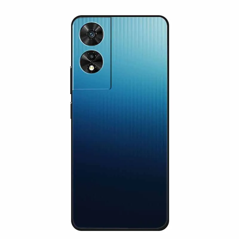لحافظة الهاتف TCL 505 لون التدرج الغطاء الخلفي درع ل TCL 501 505 502 TCL501 TCL505 TCL502 حالات سيليكون لينة TPU