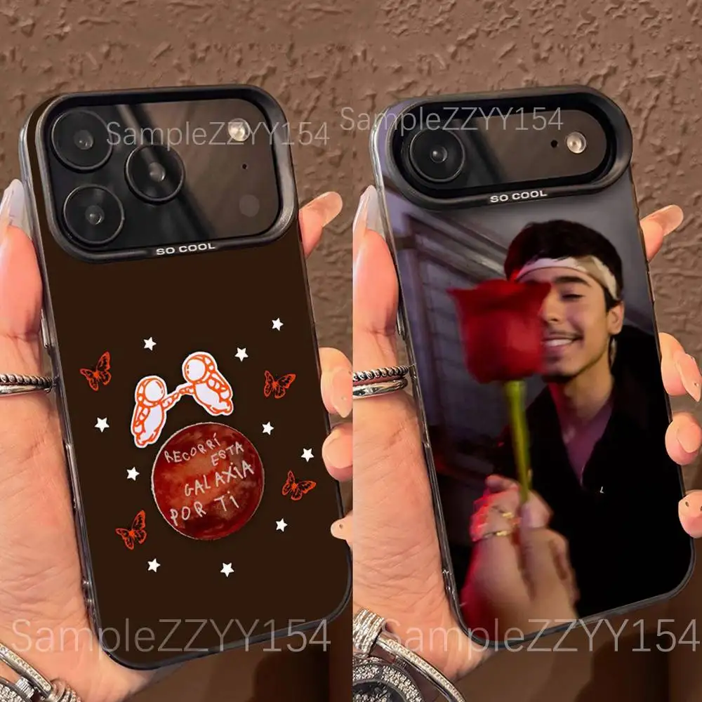 

I-Ivan C-Cornejo Mirada Phone Case For iPhone 17,16,15,14,13,12,X,8,Pro,Max,Plus,E,SE4,Air,Mini Black IMD Matte