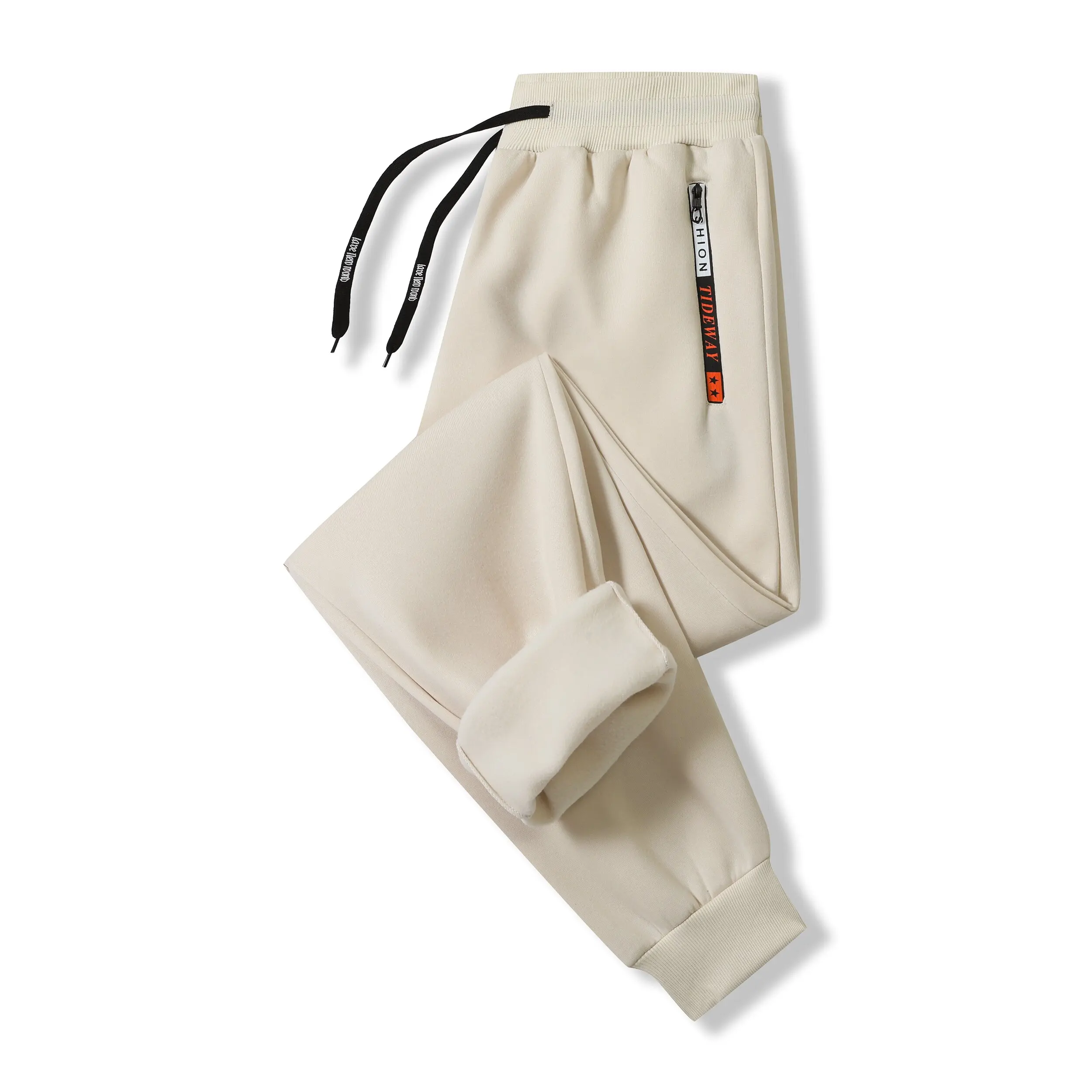 

New Winter Fashion Trend Plus Fleece Plus Thickened Warm Sweatpants For Men Casual Loose Sports Plus Size High-Grade Trousers