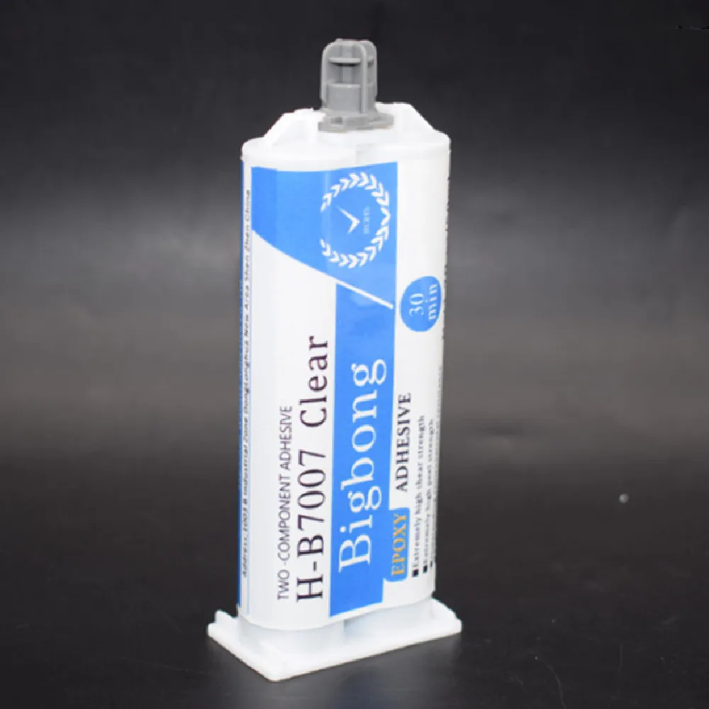 5 Stück Epoxidharz 1:1 Transparente Klebstoffe 50ml 2-Komponenten-Epoxidharze Klare AB-Kleber für Holz Metall Kunststoff Glas Keramik Beton Verbindung – Detail 9