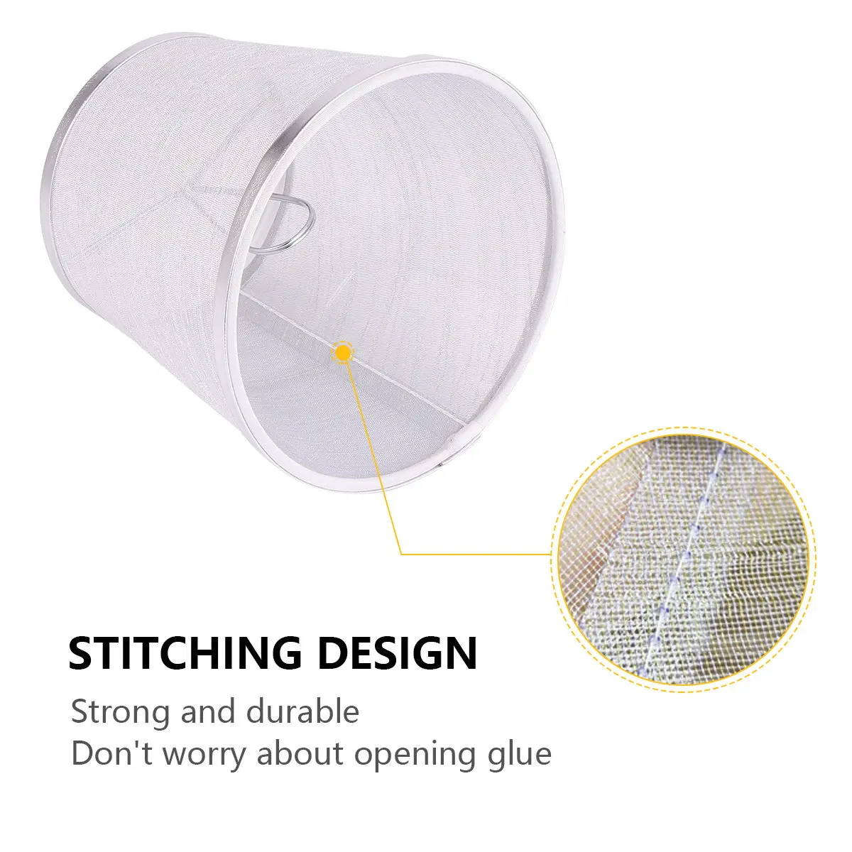 6Pcs Lamp Shades Transparent Gauze Protective Dustproof Cover Compatible E14 Screw Droplight Wall Lamp Gauze Lampshade