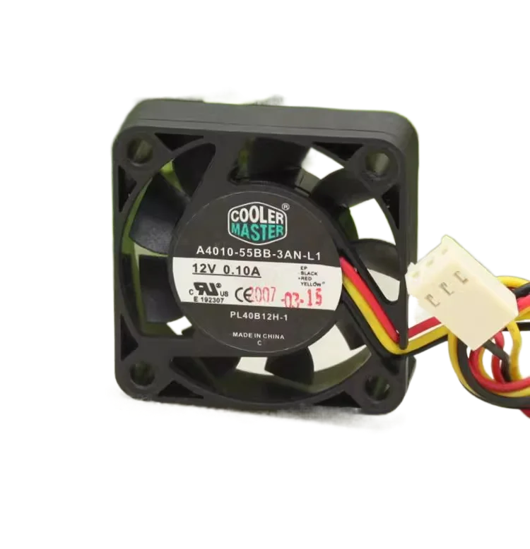 3pcs NEW FAN FOR A4010-55BB-3AN-L1 12V 4010 PL40B12H-1 A4010-70RB-3QN-F1 DF0401012RFMN MF0401012RFMN 4CM