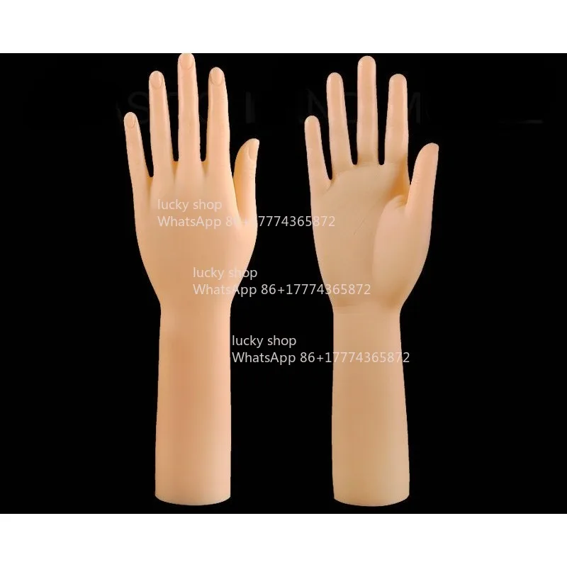 Hand Model Props Adult Women's Hand Model Display Hand Model Skin Tone Soft Simulation