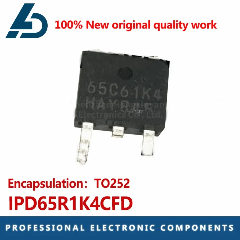 

IPD65R1K4CFD Пакет TO252 N канал 650V 2.8A патч высокой мощности MOS полевая трубка