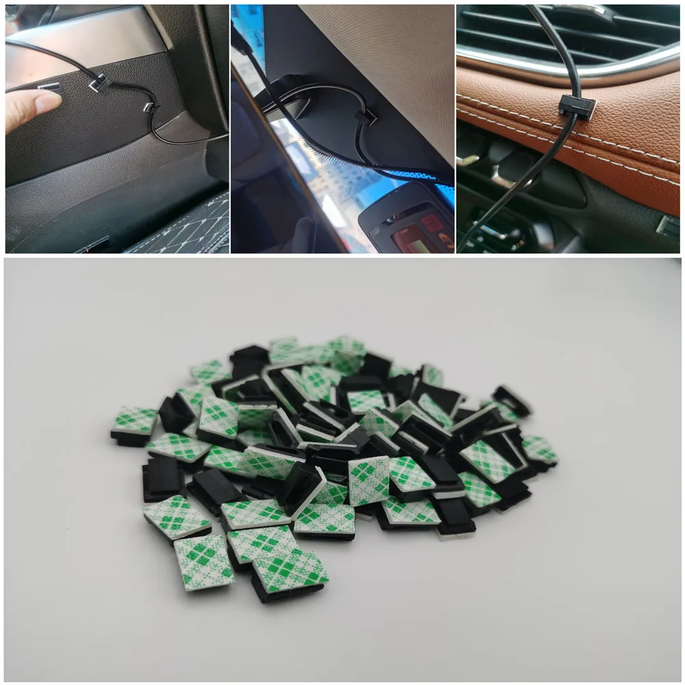 40pcs Car Wire Clip Stickers for Lexus RX300 RX330 RX350 IS250 LX570 is200 is300 ls400