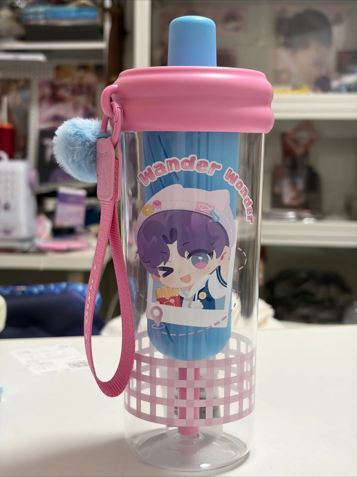 Imagen 6: [Artículos Oficiales] Love and Deepspace Wander Wonder Rafayel Taza de Viaje, Bolsa de Aseo, Insignias y Adornos en Stock