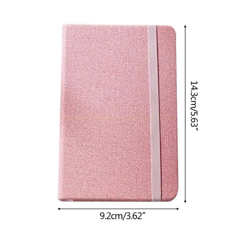 Tragbares PU Leder Cover Diary Book Papier Vokabular Notebook Englische Wort Notizblock Hand Memo Book