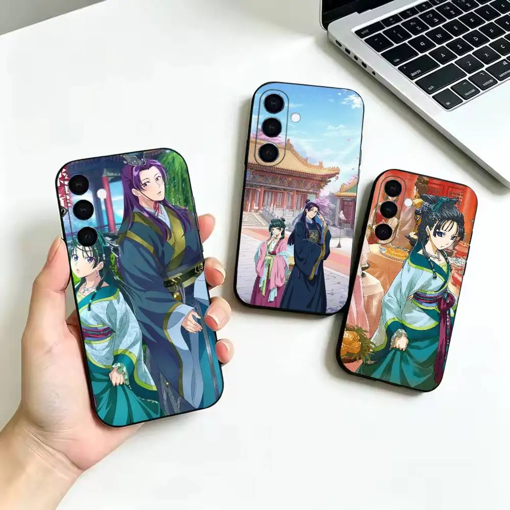 The Apothecary Diaries Phone Case For Samsung Galaxy  A52 42 32 22 12 02S 72 73 51 41 31 21S 71 30S,Soft Silicone Black Cover