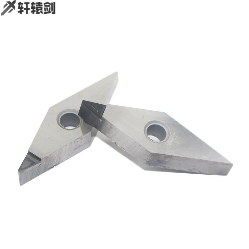 1Pc VNMA160402 Vnma 160408 Pcd Cbn Cnc Diamant Inserts Blade Draaiwerktuigen Insert Voor Draaibank Gereedschap