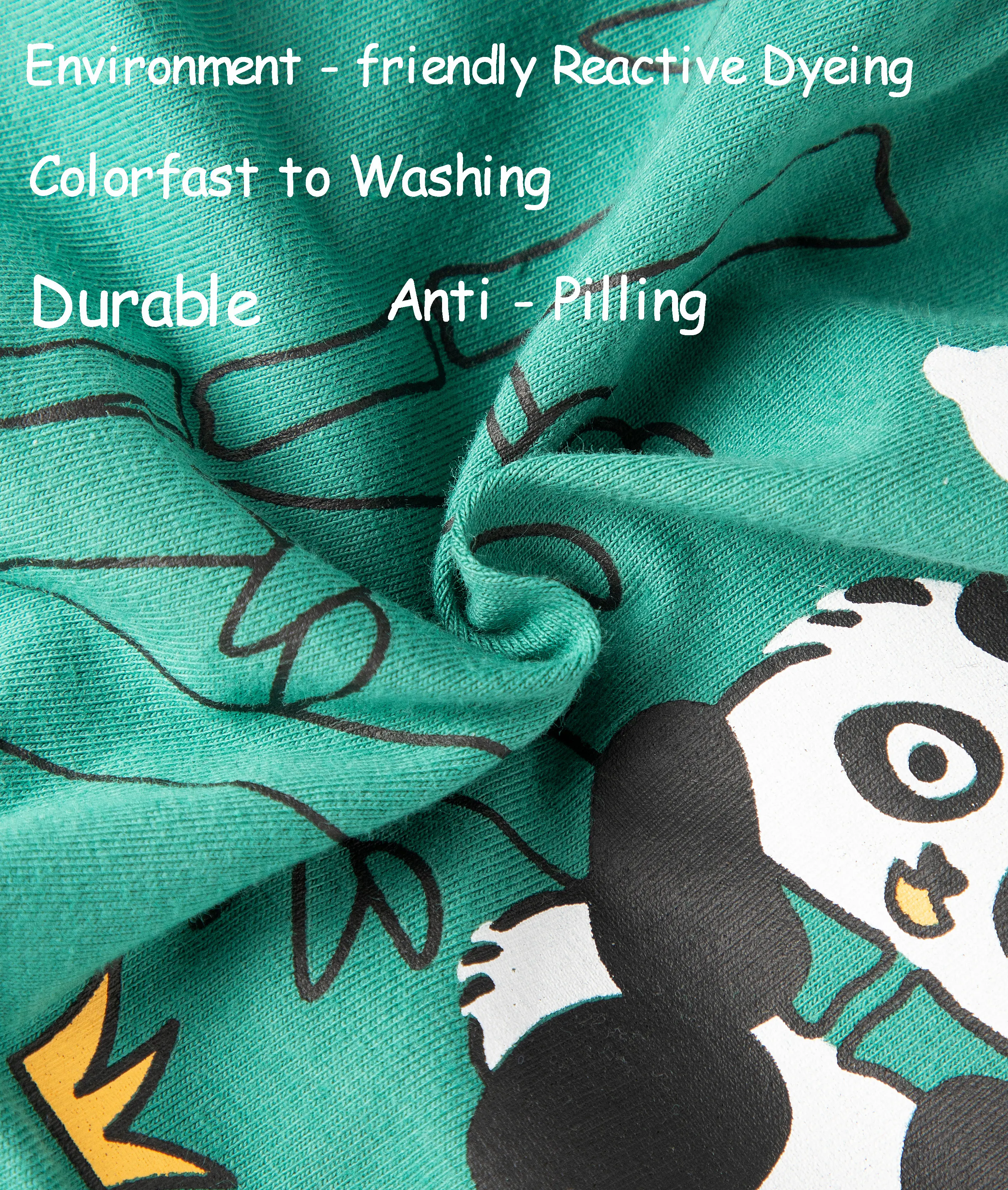 4PCS Kids Boxer Underwear Cotton Cute Children Shorts Cartoon Bamboo Panda Underpants Soft Little Boy Panties For 3-12 Years Old