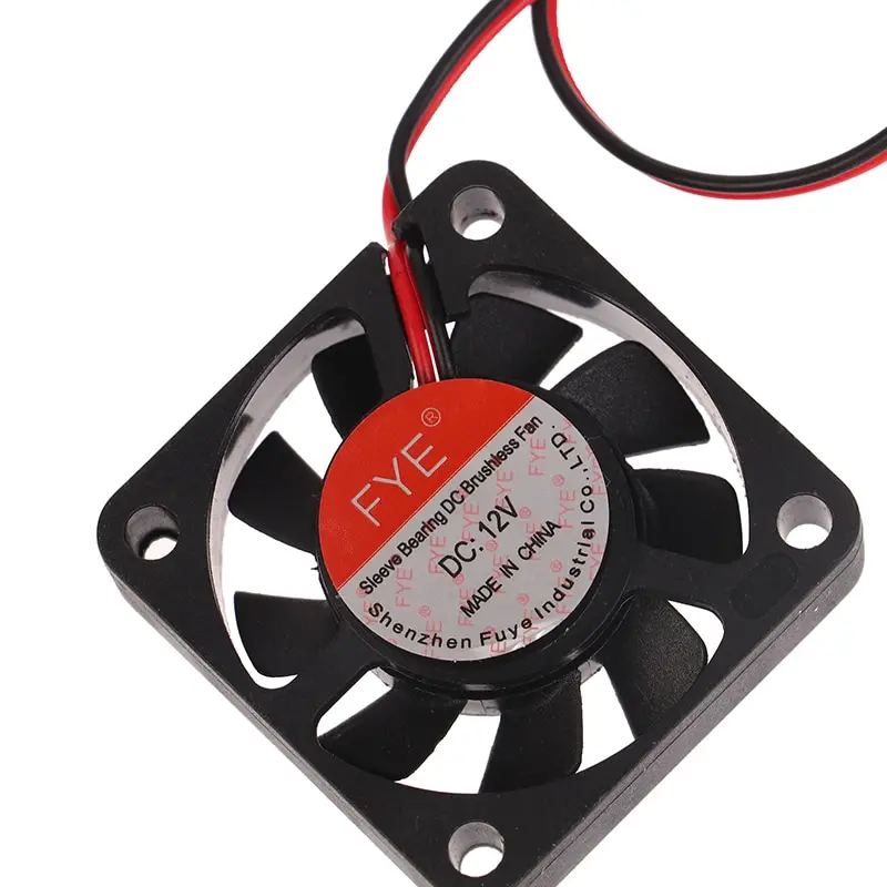 Innovative And Practical For 4010 Oil Bearing Brushless Cooling 2PIN FYE 40mm Black Mute Heat dissipation Fan DC 12V Wholesale