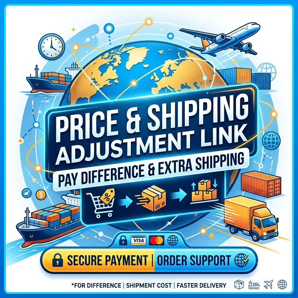Extra Fee Link for Price Difference Express Shipping Cost Special Custom Balance Order Adjustment Payment