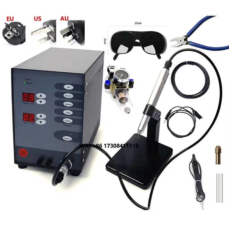 

Multi-Material Precision Spot Welder for Jewelry - Gold Silver Stainless Steel Titanium