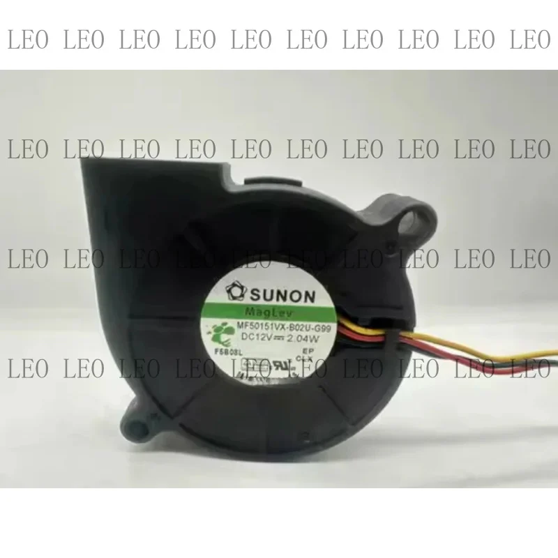 MY For SUNON MF50151VX-B02U-G99 12V 2.04W 5cm Three-Wire Projector Turbine Mini Fan