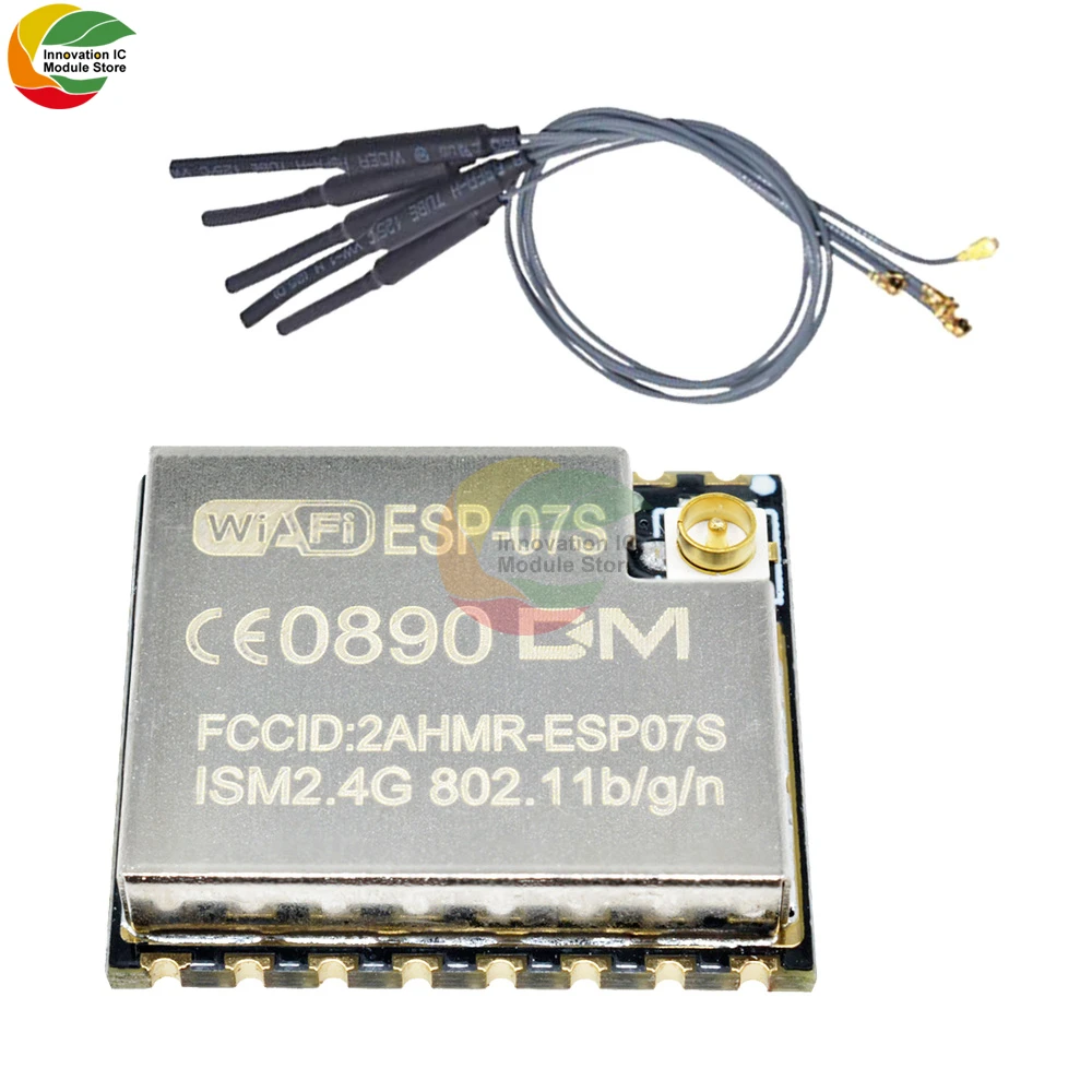 ESP8266 ESP-07S ESP07S Wireless WIFI Development Board Module 802.11/b/g/n with 2.4Ghz IPEX Antenna forArduino Smart Home System