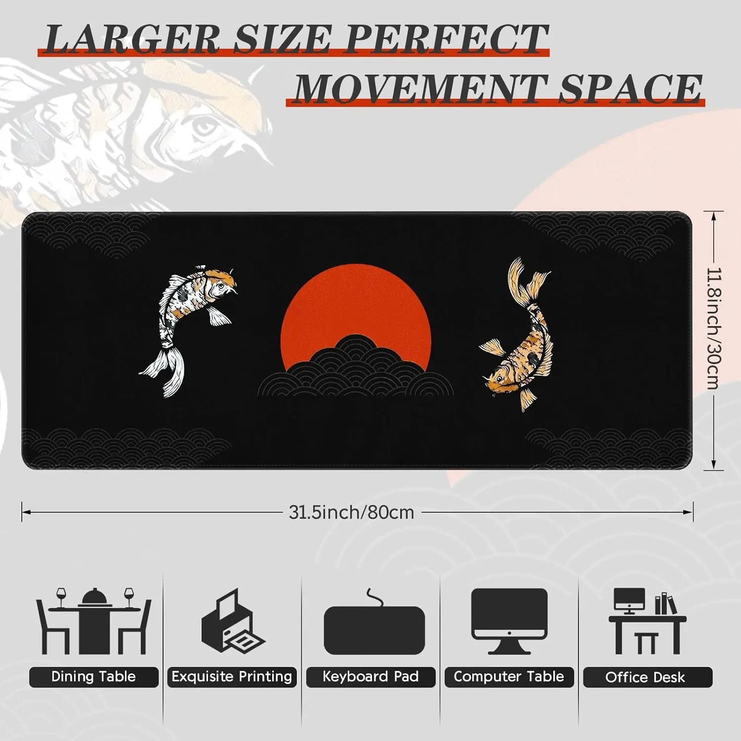 

Computer Mouse Pad Art Table Anime Mouse Mats Kawaii Gaming Pad on The Table Setup Gamer Accessories Keyboard Pad Mouse Carpet