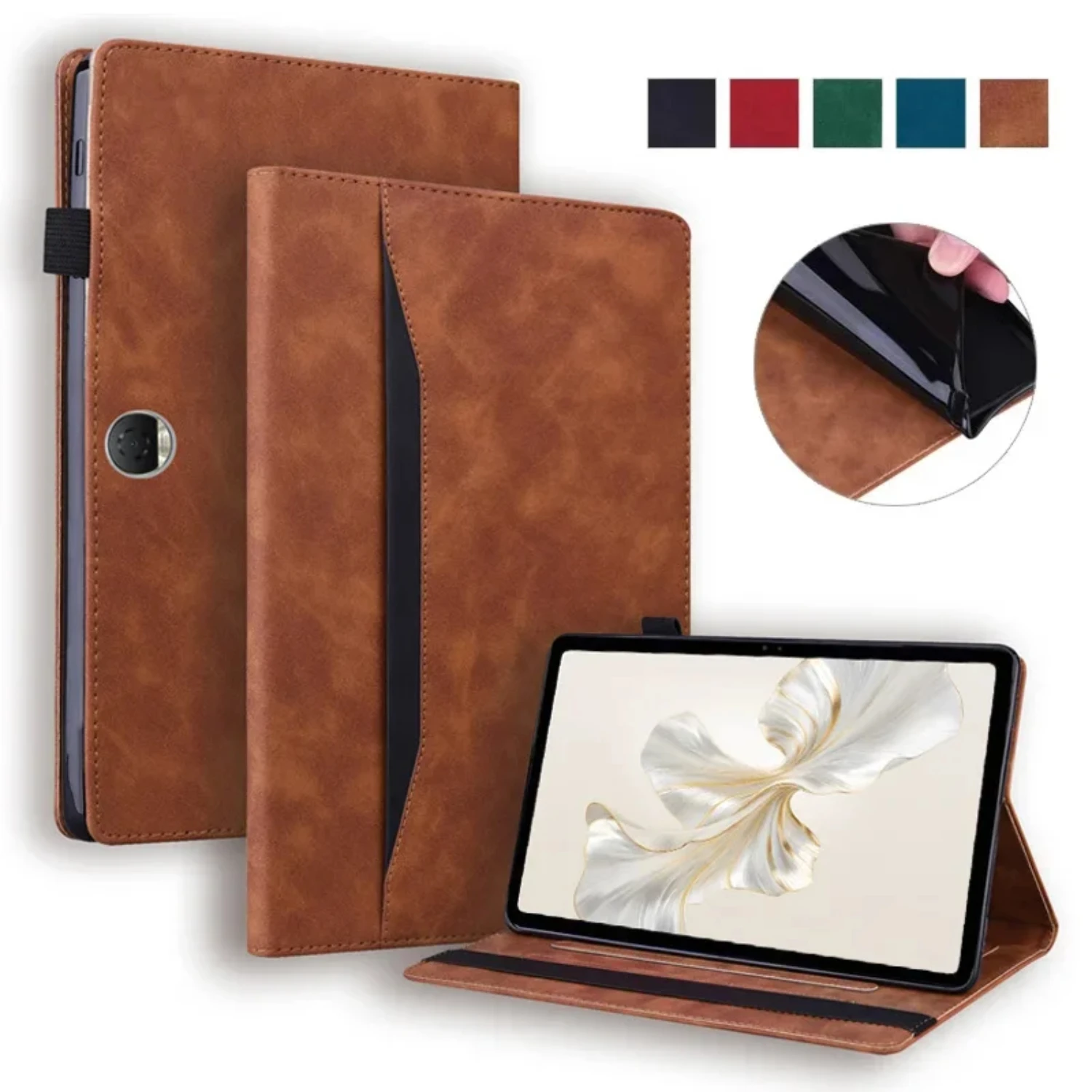 Pad 9 Case 2024 Fashion Wallet Stand Cover  Funda  Pad 9 12.1 inch Tablet Case Coque