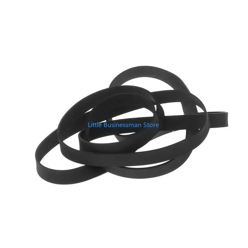 2 Stück 627 x 5 x 0,6 mm breiter flacher Kassettenband-Maschinenriemen, verschiedene gemeinsame Riemen M76A – Detail 2