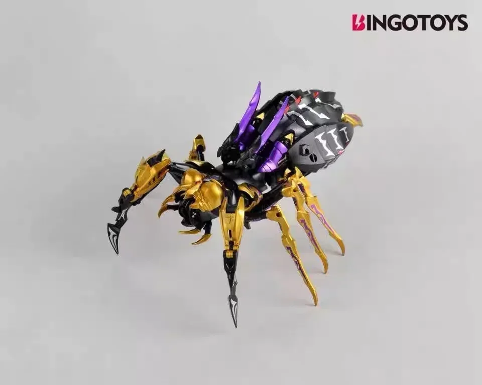 IN STOCK Bingotoys BT-04 Spider Girl Blackarachnid Transformation BT04 Movable Joint Deformable Mobile Suit Girl Action Figure