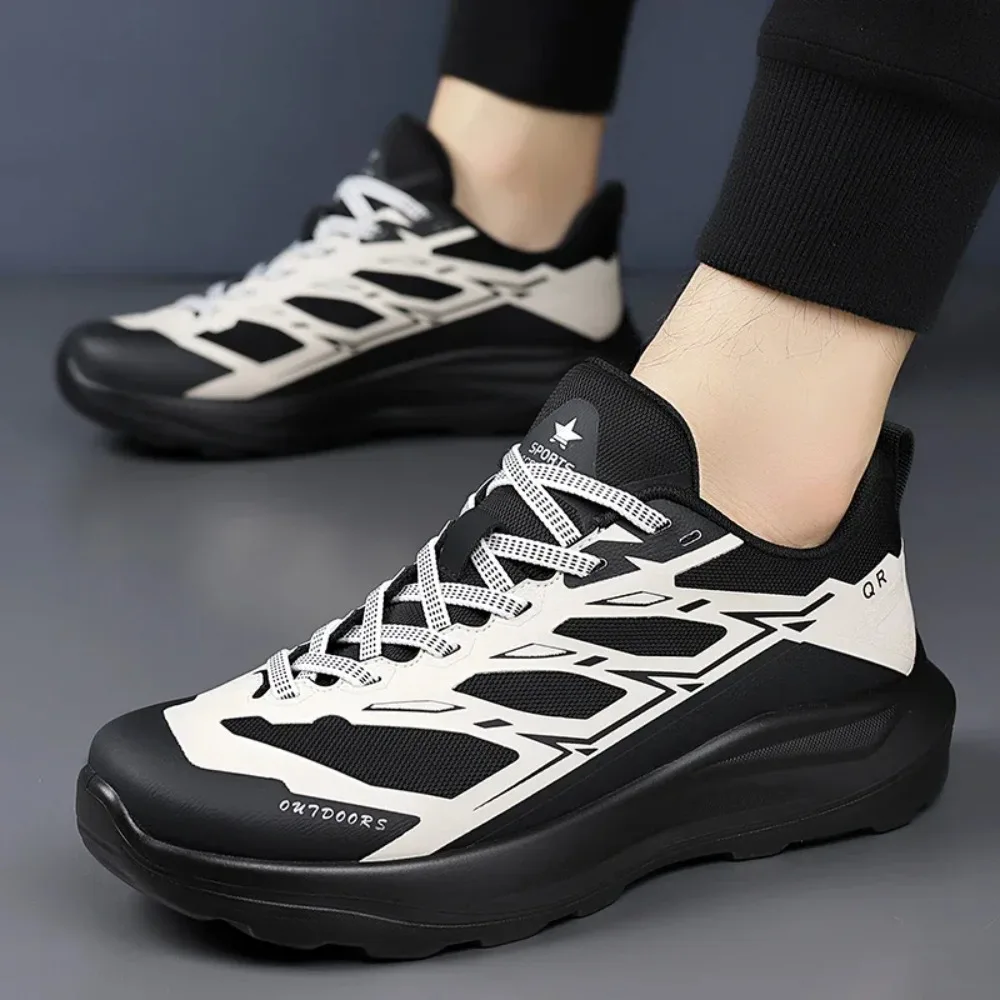 

Men’s Sneakers Comfortable Breathable Platform Athletic Shoes Ourdoor Non-Slip Sports Running Walking Shoes for Men
