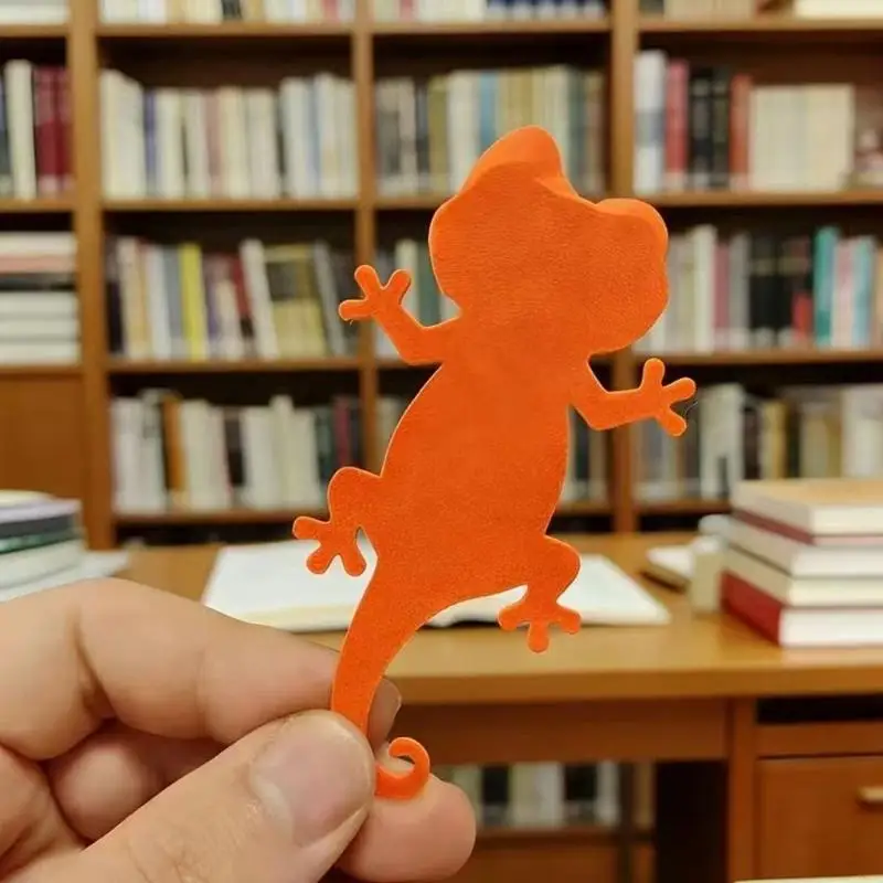 Flexible-Tail Book Page Marker with Big-Eyed Cartoon Styling Lightweight Reading Aid for Students Who Carry Books for Daily