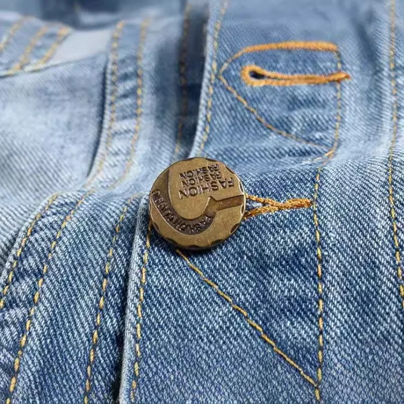 Большой размер, новая корейская версия, облегающий модный мужской джинсовый жилет, мужской голубой жилет, рваный джинсовый жилет