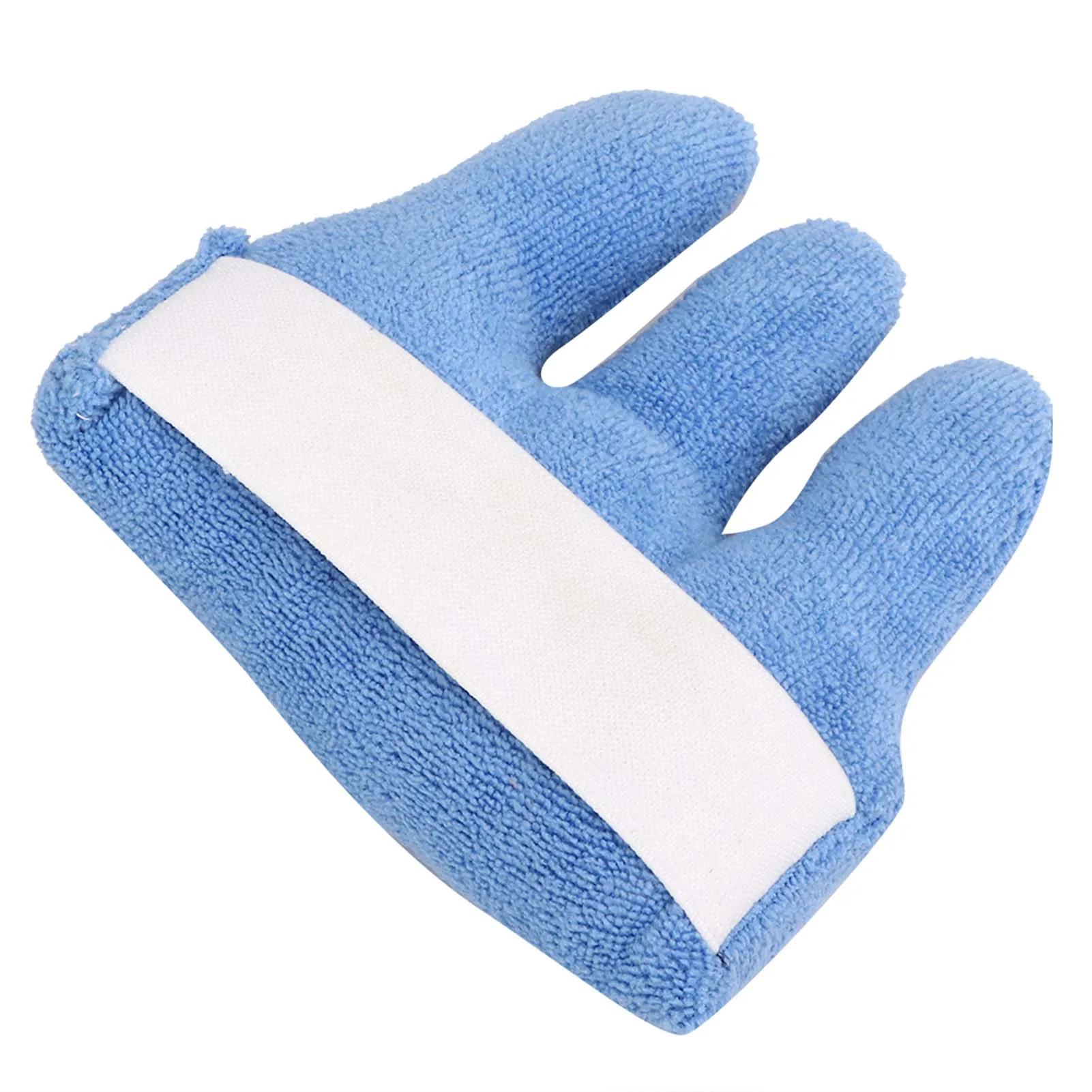 Professional Finger Separator Anti Stick Hand Finger Aid Protector Bed Elderly Care PadLight Blue Free Size