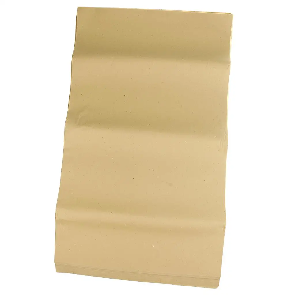 50 folhas de papel xuan para papel de prática de pintura chinesa (72 x 42 cm, 28,34 153 polegadas)