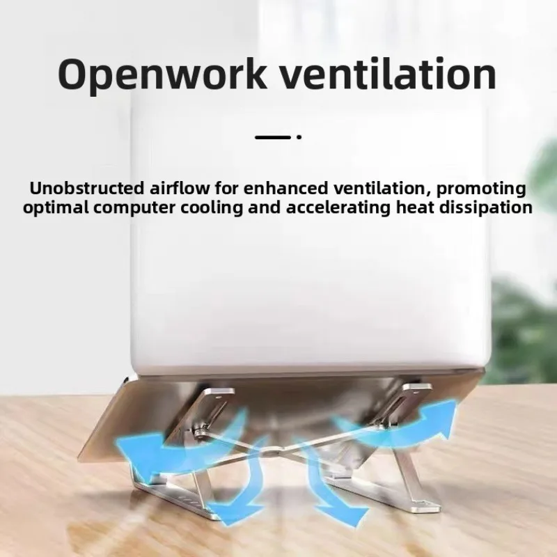 

Practical and convenient Laptop stand folding heat dissipation height increasing stand portable storage lifting tablet standing