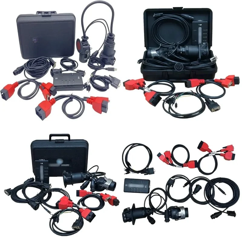 

12V 24V Vehicles Scanner Heavy Truck Professional Diagnostic Kit WDI 4463010030 Compatible With