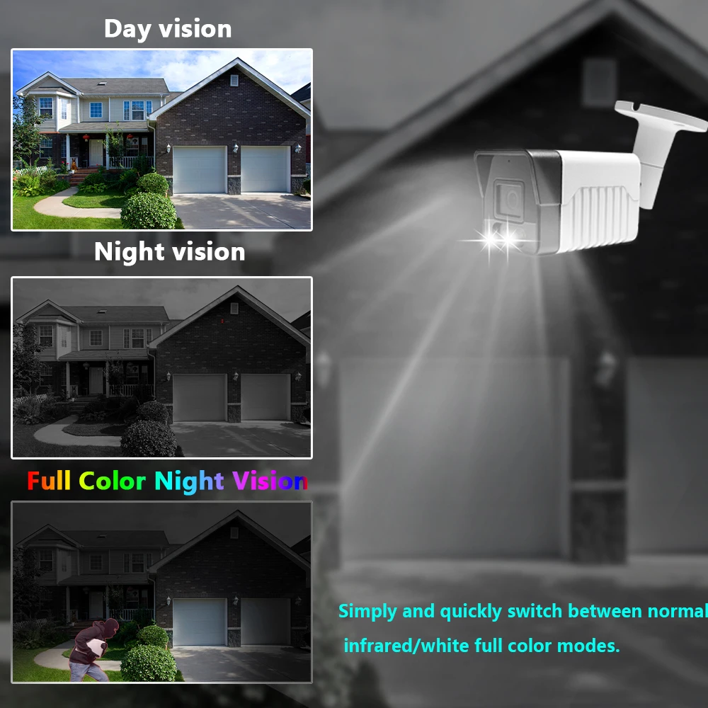 8MP 8 Channel CCTV DVR Security Cameras System Kit 8ch Outdoor Color Night Vision AHD Camera Video Surveillance System Set 4K