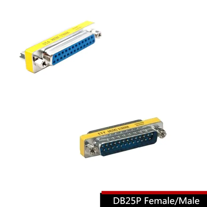 

2-рядный 25-контактный адаптер DB25P «папа-мама/мама-мама»/папа-мама Адаптер параллельного порта