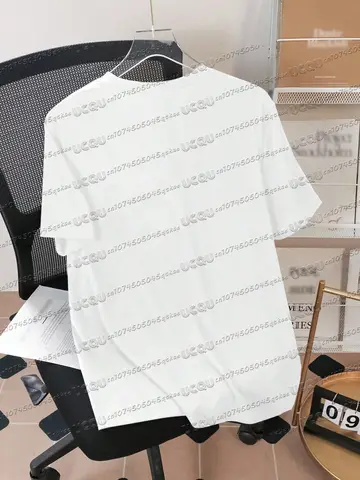 T-shirt med tryck och tecknat mönster från Bugs Bunny i bomull, rund hals, lös, andningsbar, sommartopp för kvinnor, avslappnad pendling 8 best sales Bugs Bunny T-shirt - №5