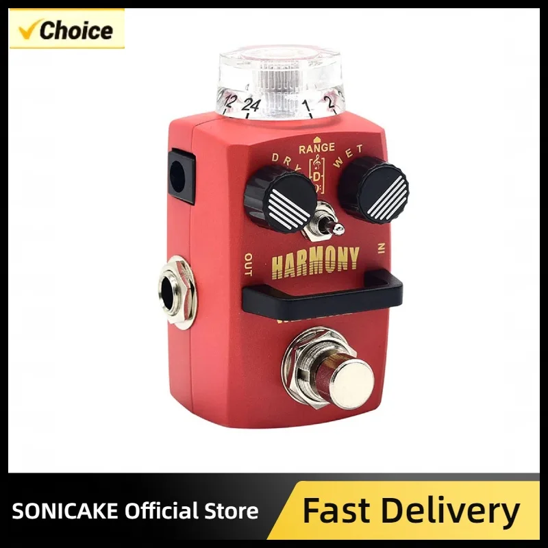 Hotone Harmony Digital Polifonic Pitch Shift Organ Pedal de bajo Detune de 12 cuerdas SPS-1