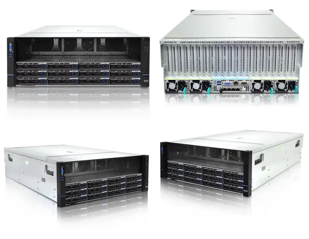 for TTY TG659V2 AI Server 4U GPU Server for Cloud Gaming Massive Model Inference Deep Learning Training HPC Data Center