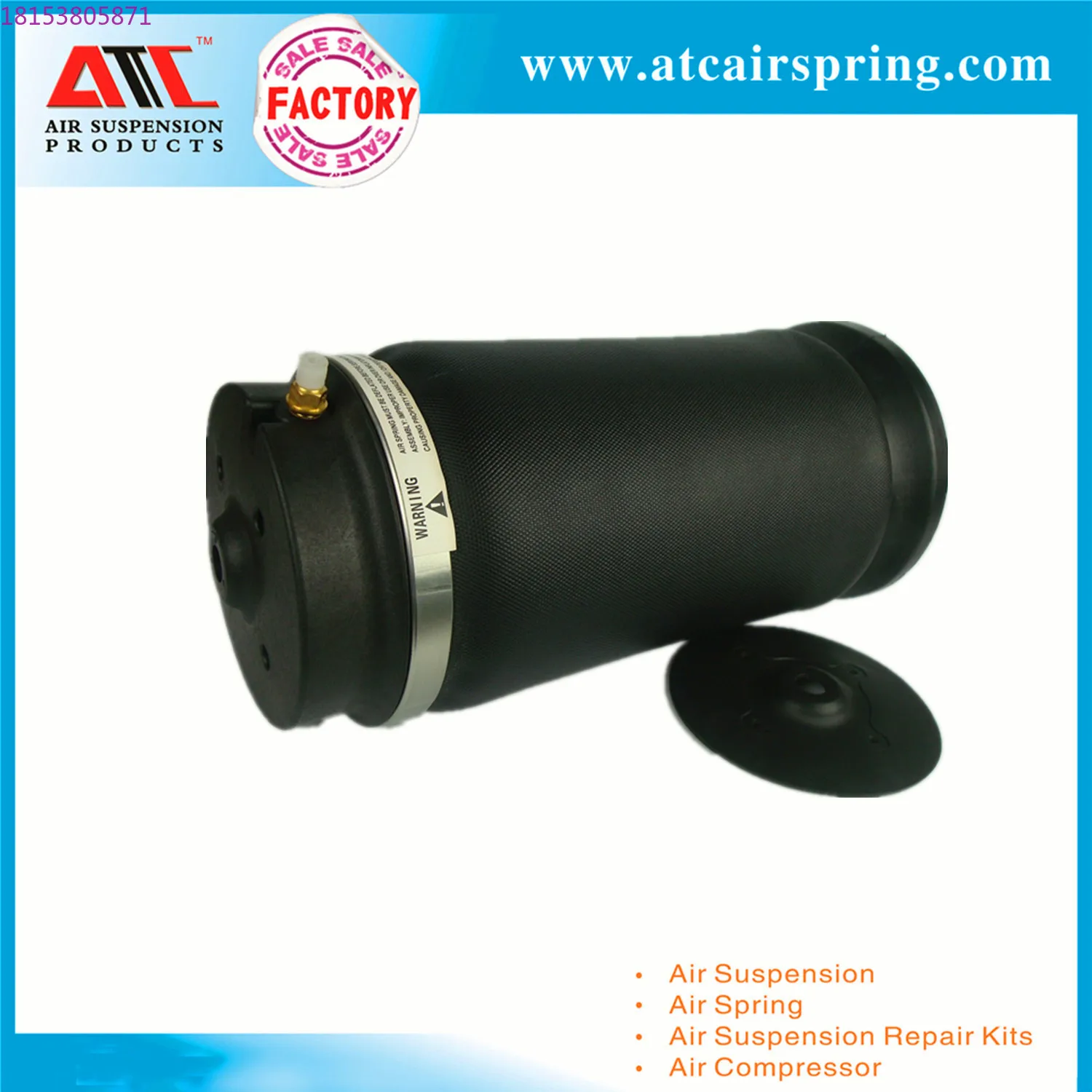 

Suitable for W164 W166 1643200425 air vibration damping, rear air bag, no upper cover