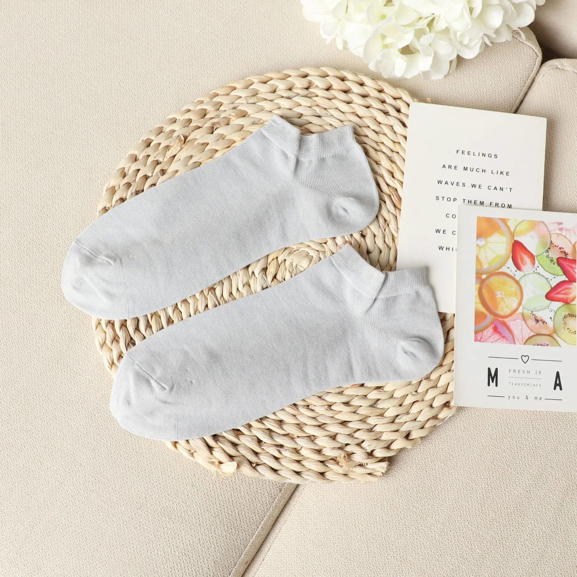 Birdtree 3 uds 80% calcetines náuticos transpirables de seda para hombres finos simples sólidos Anti olor calcetines cortos de boca poco profunda 2024 verano P41489QC