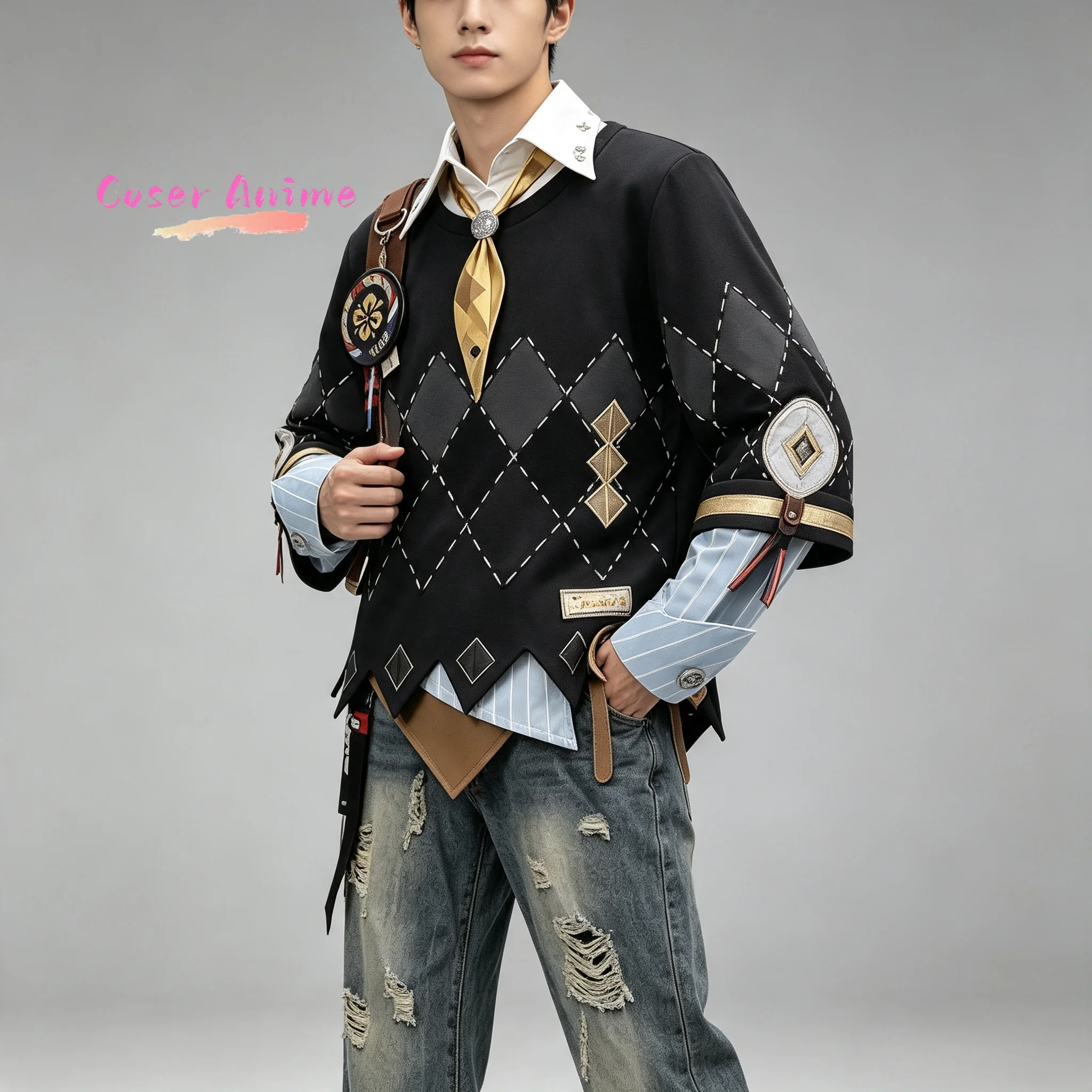Party Games Christmas - Costume Cosplay Wise di Zenless Zone